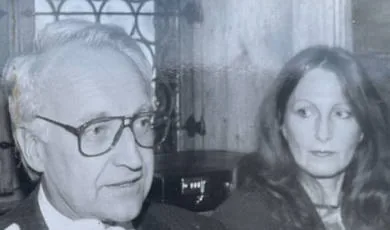 Valeska mit Dr. Edmund Stoiber