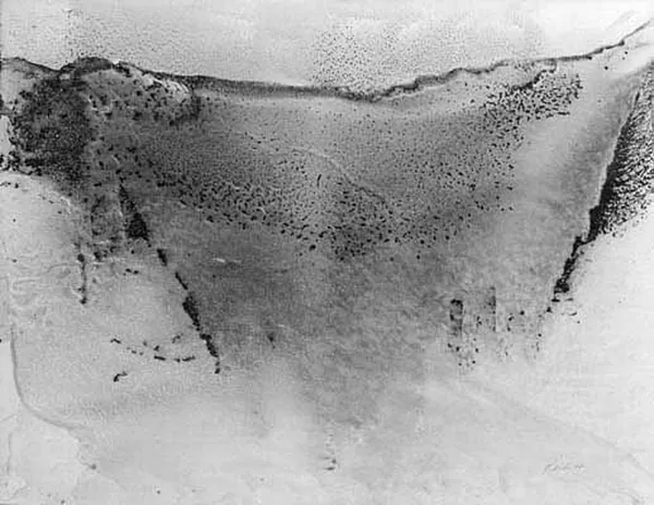 Ebbe, Öl auf Leinwand, 120 × 160 cm — Gemälde von Valeska