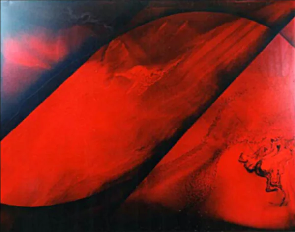 Flammenspiel — Gemälde von Valeska